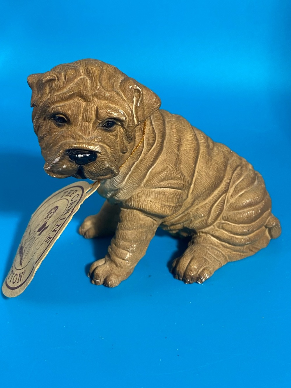 Vintage Canine Collection Shar Pei Mini Sculpture